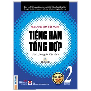 tiếng hàn tổng hợp dành cho người việt nam - sơ cấp 2 -  bản màu