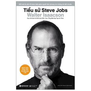 tiểu sử steve jobs - bìa cứng (tái bản 2023)