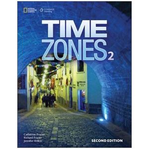 time zones 2 student book & ol workbook sticker code