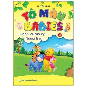 tô màu babies 3 - pooh và những người bạn