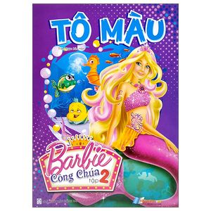 tô màu barbie công chúa - tập 2