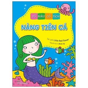 tô màu cổ tích: nàng tiên cá