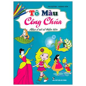 tô màu công chúa - alice ở xứ sở thần tiên