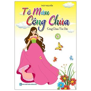 tô màu công chúa - công chúa tóc dài