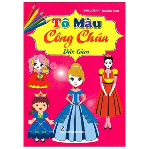 tô màu công chúa - dân gian