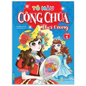 tô màu công chúa thời trang - tập 1