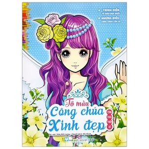 tô màu công chúa xinh đẹp - công chúa thiên sứ