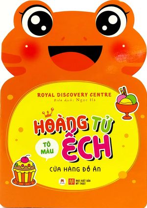 tô màu hoàng tử ếch - cửa hàng đồ ăn