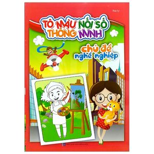 tô màu nối số thông minh - nghề nghiệp