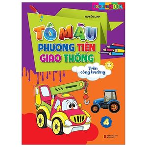 tô màu phương tiện giao thông 4: trên công trường