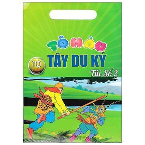 tô màu tây du ký - túi số 2 (bộ 10 cuốn)