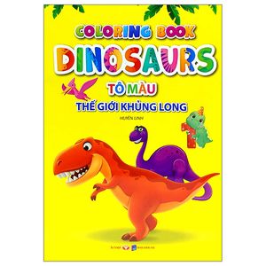 tô màu thế giới khủng long dinosaurs 1