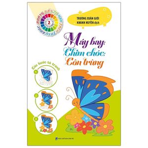 tô màu theo từng bước - máy bay, chim chóc, côn trùng 2