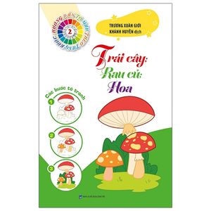 tô màu theo từng bước - trái cây, rau củ, hoa 2