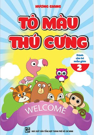 tô màu thú cưng - tập 2