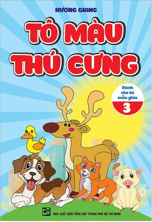 tô màu thú cưng - tập 3