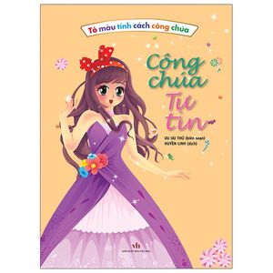 tô màu tính cách công chúa - công chúa tự tin