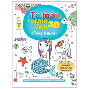 tô màu và dựng hình 3d - nàng tiên cá