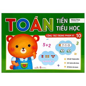 toán tiền tiểu học - cộng trừ trong phạm vi 10 (tái bản 2023)