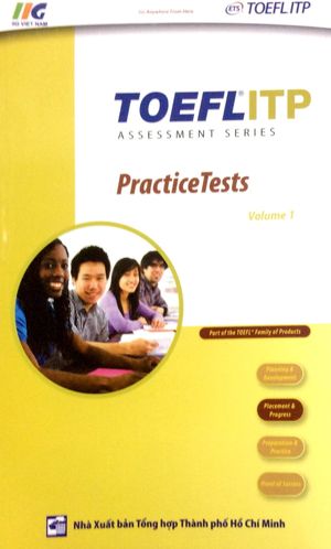 toefl itp assessment series- practice test volume 1 (cd)