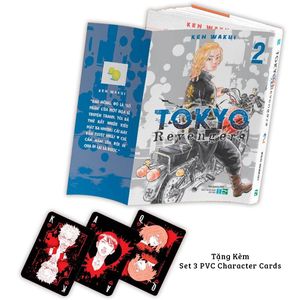 tokyo revengers - tập 2 - bản đặc biệt - tặng kèm set 3 pvc character cards