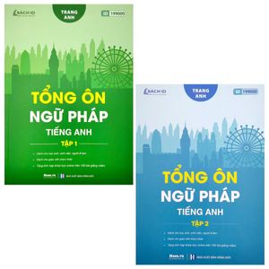 tổng ôn ngữ pháp tiếng anh tập 1 + tập 2 (bộ 2 tập)