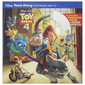 toy story 4 read-along storybook and cd