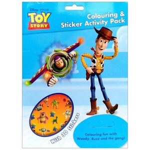 toy story colouring & sticker