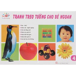 tranh treo tường cho bé ngoan - tập 4