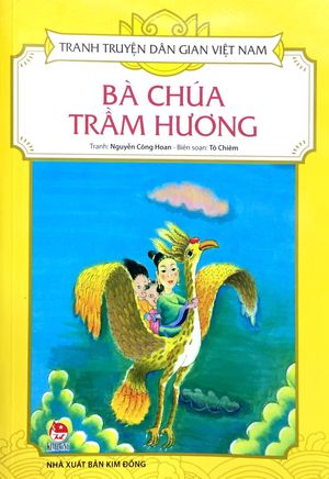 tranh truyện dân gian việt nam - bà chúa trầm hương