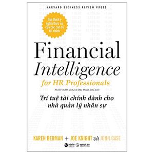 trí tuệ tài chính dành cho nhà quản lý nhân sự - financial intelligence