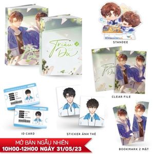 triêu du - tập 2 - bản đặc biệt - bìa cứng - tặng kèm 1 bookmark 2 mặt bồi cứng + 1 clear file + 2 id card + 2 sticker ảnh thẻ + 1 standee chibi