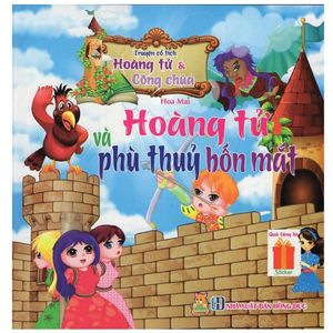 truyện cổ tích hoàng tử và công chúa - hoàng tử và phù thủy bốn mắt