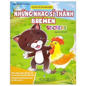 truyện cổ tích kinh điển - ban nhạc thành bremen (stickers)