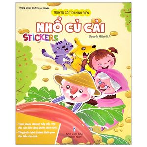 truyện cổ tích kinh điển - nhổ củ cải (stickers)