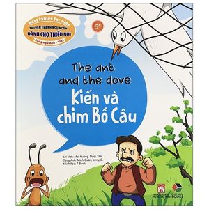 truyện tranh ngụ ngôn dành cho thiếu nhi song ngữ anh-việt - kiến và chim bồ câu