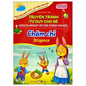 truyện tranh tư duy cho bé - song ngữ việt-anh - chăm chỉ