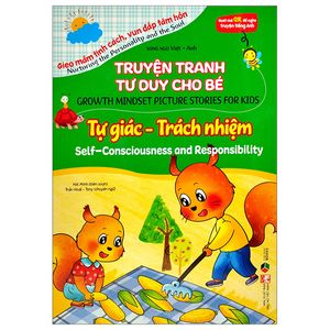 truyện tranh tư duy cho bé - song ngữ việt-anh - tự giác và trách nhiệm