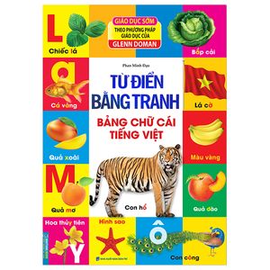 từ điển bằng tranh - bảng chữ cái tiếng việt (bìa cứng)