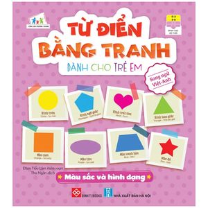 từ điển bằng tranh dành cho trẻ em - màu sắc và hình dạng