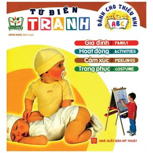 từ điển tranh dành cho thiếu nhi - gia đình, hoạt động, cảm xúc