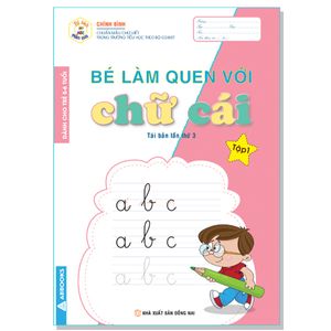 tủ sách mầm non - bé làm quen với chữ cái - tập 1 (dành cho trẻ 5-6 tuổi)