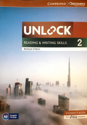 unlock level 2 reading and writing skills student's book and online workbook: level 2