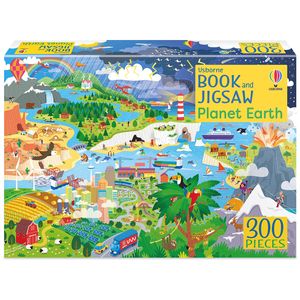 usborne book and jigsaw planet earth