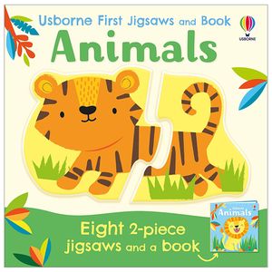 usborne first jigsaws: animals