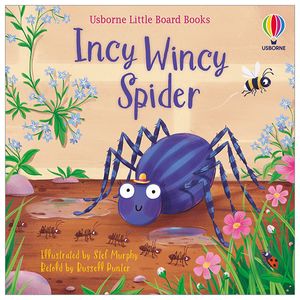 usborne little board books: incy wincy spider