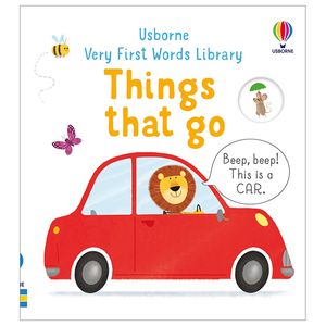 usborne very first words library: things that go