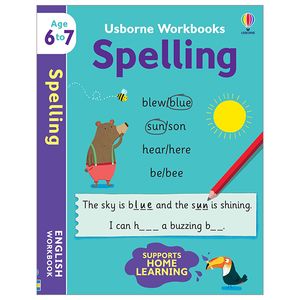 usborne workbooks spelling 6 - 7