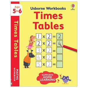 usborne workbooks times tables 5 - 6