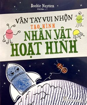 vân tay vui nhộn - tạo hình nhân vật hoạt hình